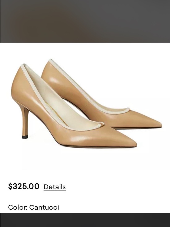 Tory Burch Shoes - Tory Burch Women's Pointed-Toe Nude Pumps - Cantucci Color